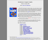 Introduction to Computer Graphics