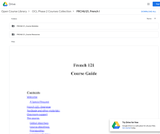 French I (FRCH 121)