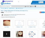 College Mathematics for Everyday Life