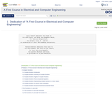 A First Course in Electrical and Computer Engineering A First Course in Electrical and Computer Engineering