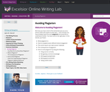 Avoiding Plagiarism