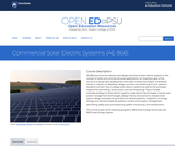 Commercial Solar Electric Systems Commercial Solar Electric Systems
