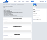 Calculus I Course Content, Antiderivatives, Antiderivatives Modules