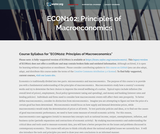 ECON102: Principles of Macroeconomics