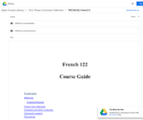 French II (FRCH 122)