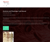 Anatomy and Physiology I Lab Manual