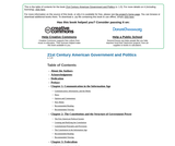 21st Century American Government and Politics v.1.0 21st Century American Government and Politics v.1.0