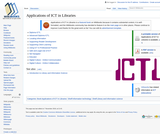 Applications of ICT in Libraries Applications of ICT in Libraries