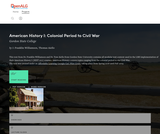 American History I: Colonial Period to Civil War American History I: Colonial Period to Civil War