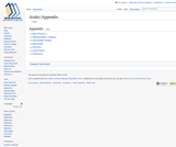 Wikibooks - Arabic/Appendix