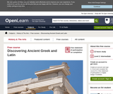 Discovering Ancient Greek and Latin