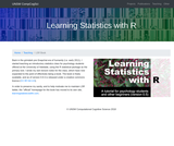 Learning Statistics with R: A tutorial for psychology students and other beginners