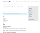 1.4 Lab activity Task sheet Exhaust Back Pressure Test 1.4 Lab activity Task sheet Exhaust Back Pressure Test
