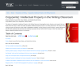 Copy(write): Intellectual Property in the Writing Classroom