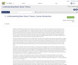 Understanding Basic Music Theory