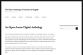The Open Anthology of Literature in English