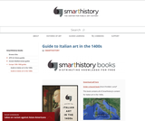 Guide to Italian art in the 1400s