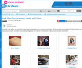 Book: Mass Communication, Media, and Culture