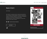 Basic Hindi I Basic Hindi I