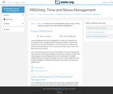 Time and Stress Management Time and Stress Management