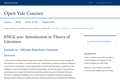 ENGL 300 - Lecture 21 - African-American Criticism