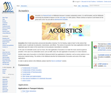 Acoustics Acoustics