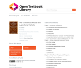 The Economics of Food and Agricultural Markets, 2nd edition