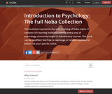 Introduction to Psychology: The Full Noba Collection
