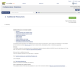 Collaborative Statistics