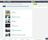 U.S. History, Post-War Prosperity and Cold War Fears, 1945-1960