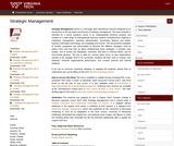 Strategic Management Strategic Management