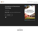 Foundations of Educational Technology Foundations of Educational Technology