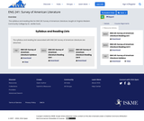 ENG 241: Survey of American Literature