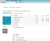 Second Treatise of Government