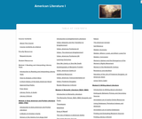 American Literature I American Literature I